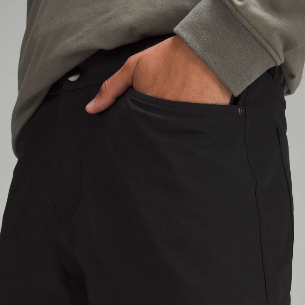 LULULEMON ABC Slim-Fit Pant 28" *Warpstreme Black Size 30 - Picture 4 of 13